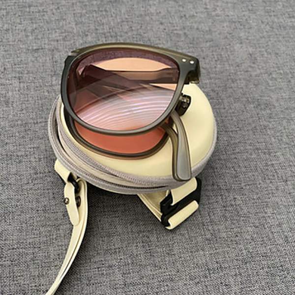 Kvinders mode foldesolbriller Damemærke designerglas A5