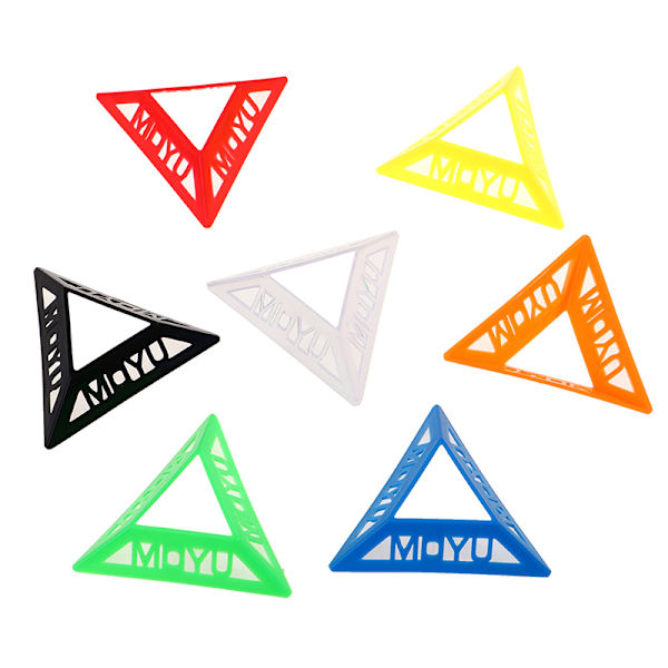 10 st Set Multi 3x3 4x4 5x5 plastkubbas Black
