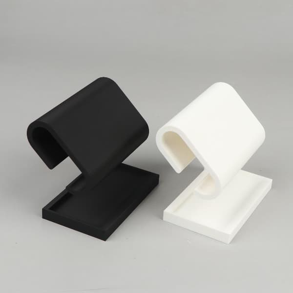 Multifunktionel Dobbeltsidet Ur Smykke Display Stand Børstet A2