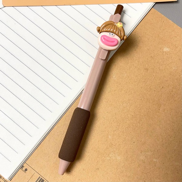 Tegnefilm Akryl Patch Neutral Pen Kawaii Learning Office Suppli A7