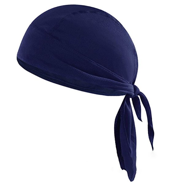 Quick Dry Cap päähuivi Summer Miesten juoksupyöräilypää navy blue