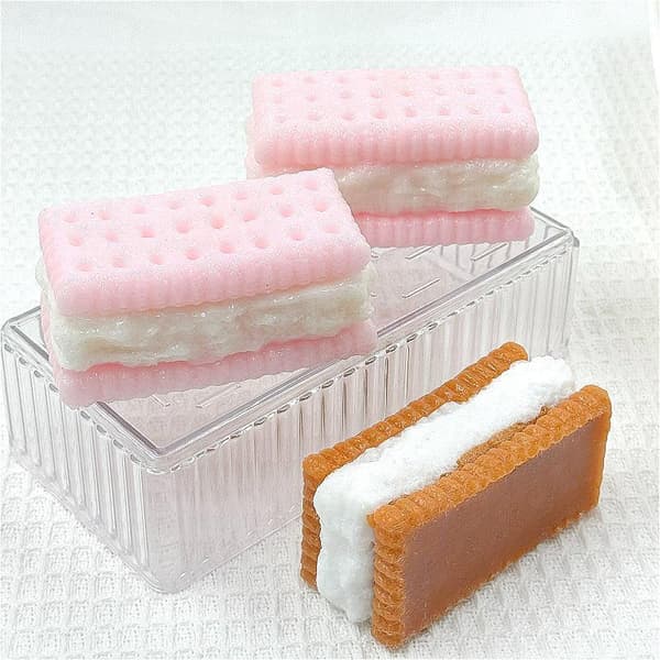 Sandwich Cookie Langsomt Stigende Farverige Krymmel Perfekt Til Børn A6