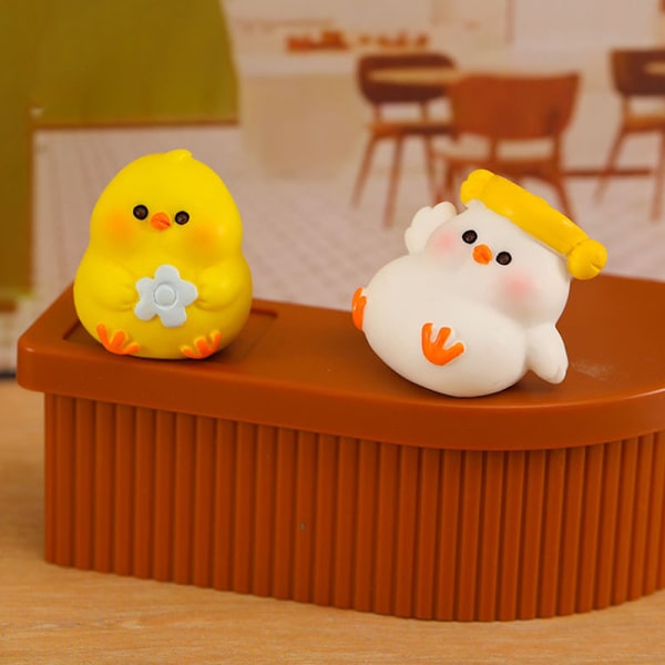 e Little Fat Chicken Mini Decoration Dollhouse Micro Maisema A6