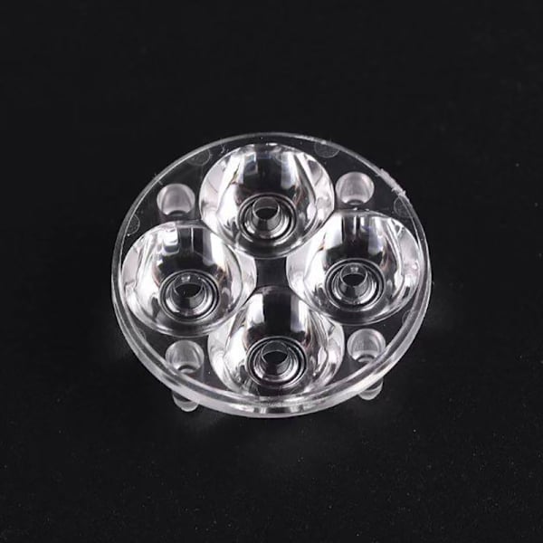 Hög effekt LED-lins 10/30/60 grader reflektor kollimator akryl