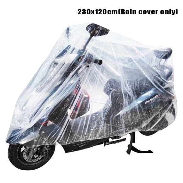 Motorsykkeltrekk S M L Størrelse Universal Outdoor Uv Protector Bike 230x120cm
