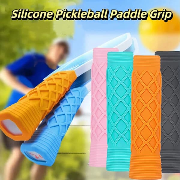 Universal silikone pickleball-pagajgrebsovertræk undergreb til T Purple