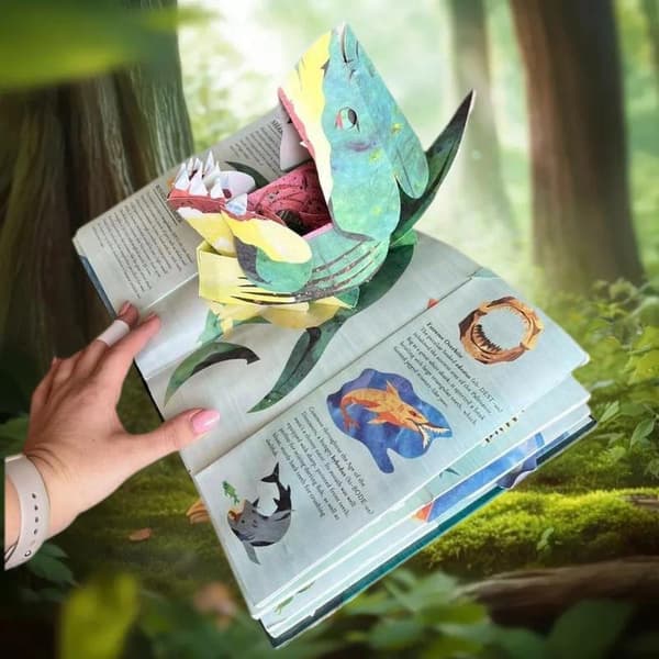 3D Encyclopedia Prehistorica s Marine Organism Folding Pop-Up B A2