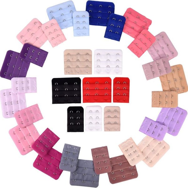 Kvinder BH Extenders Strap Extenders Spænder Elastic Extender Br 13(3R3H apricot)