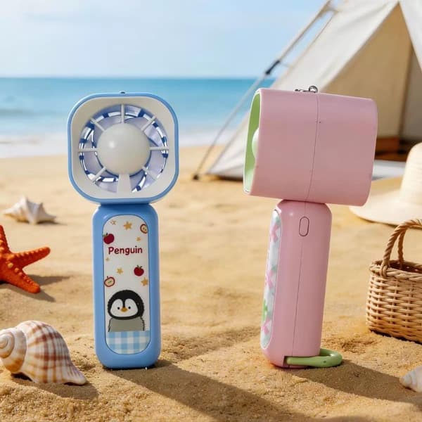 Mini e Håndholdt Ventilator USB Genopladelig Bærbar Tre-Hastigheds Ventilator A A1
