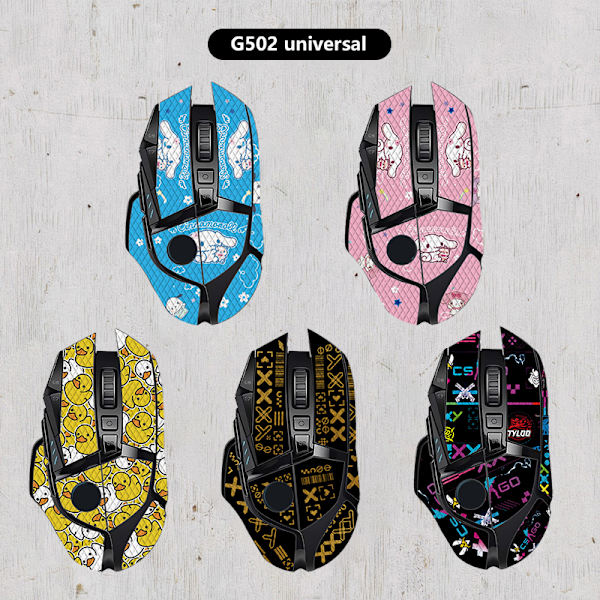 G502 Universal Wired trådløs mus Anti-slip Stickers Anti-sli A4