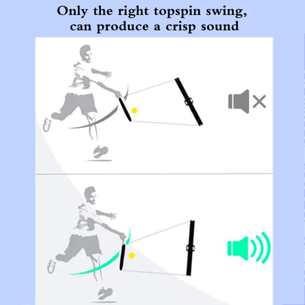 Tennis Topspin Whistle Tennis Hitting Trainer The Ultimate 1pc