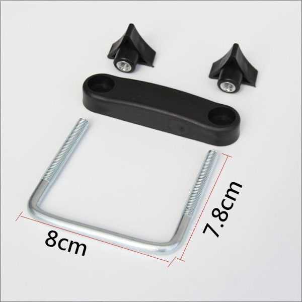 Takboks U-bolt klemmer 8CM