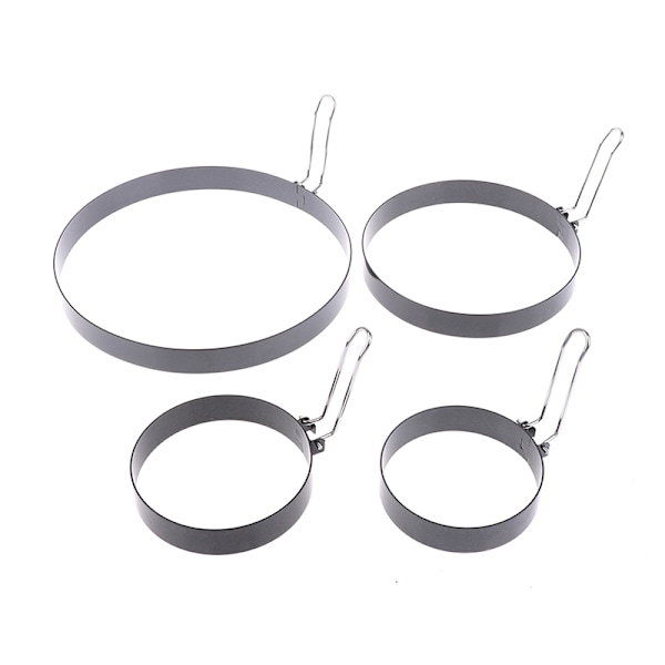 9/10/15/20 cm Pannkaka Form Metall Stekt ägg Shaper Non Stick 9cm