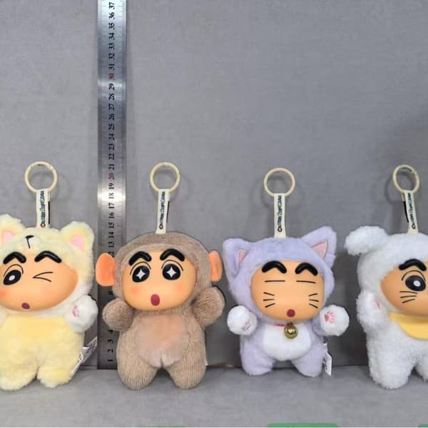 1 stk. ny Crayon Shin Chan Big Tail Series Blind Box e Mini Dukke A1