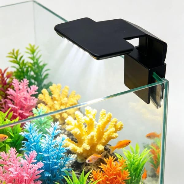 Akvarium LED-lys Ultratynt Vanntett Fisketank Vannplanter A5
