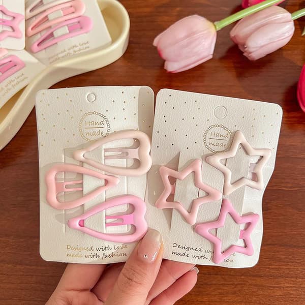 3st/ set Hårnålar För Dam Tjej Star BB Hårklämmor Pin Mini n A1