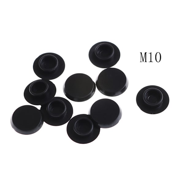 10 st Hex Socket Allen Bolt Skruv Mutter Sexkant Huvudskyddskåpa Pr M10