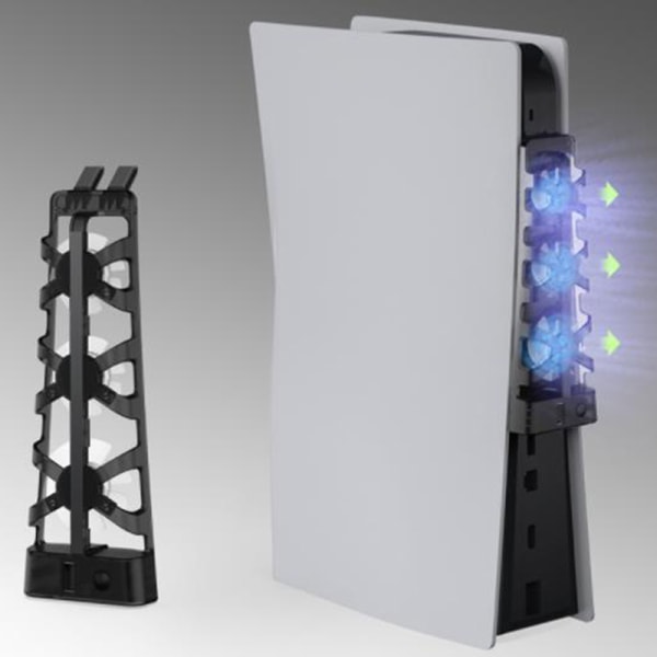 PS5-tilbehør Kjølevifte med LED-lys for Playstation 5 Co 4ac7 | Fyndiq