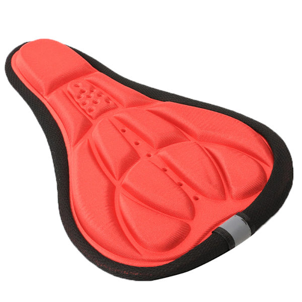 Pehmeä 3D-pehmustettu pyöräilypyörä MTB-pyörän cover Red