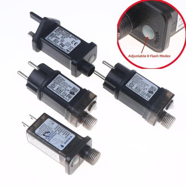1 sæt AC220V til 31/30/18/4.5V DC 8 funktionel SELV LED-lampe driver 31V EU with remote
