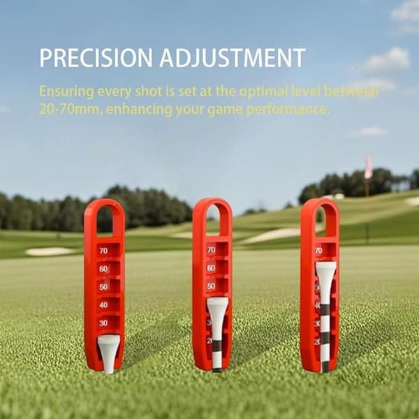 Kreativ 3D-printet golf-tee-løfter-ornament Perfekt gave til G A3