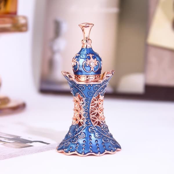 Glass Parfymeflaske Dubai Arabisk Stil Påfyllbar Tom Essens Red