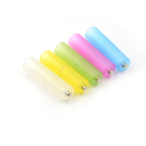 5 stk AAA til AA størrelse Cellebatteriboks Converter Adapter Batteri