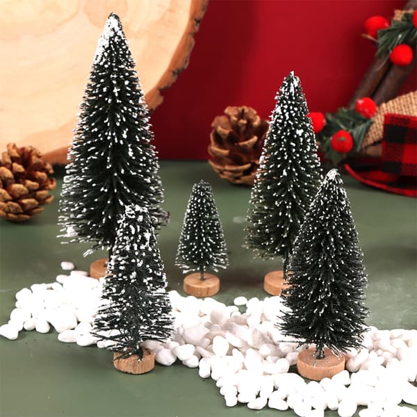 1:12 Dollhouse Miniatyr Julgran Micro Landscape Decor T 5CM