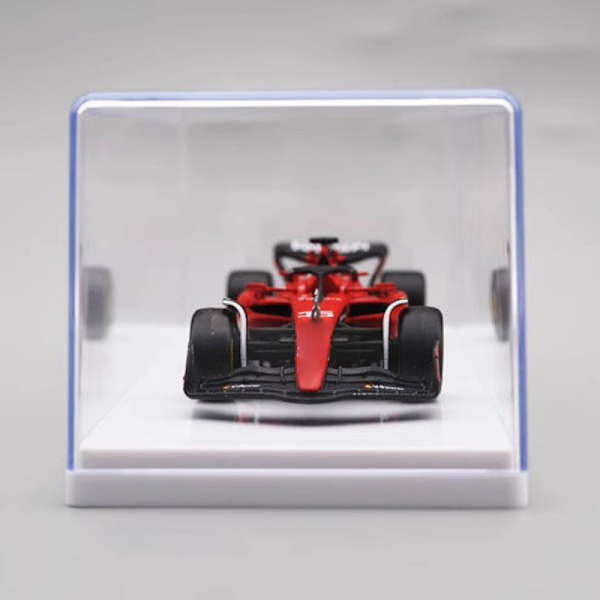 1:43 Bilmodel Displayboks Transparent Beskyttende Etui Akryl Black