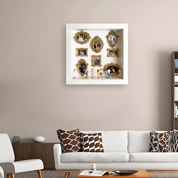 DIY Mini Museum Silhuetboks D