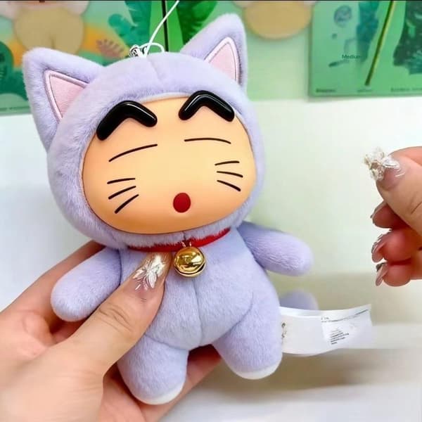 1 stk. ny Crayon Shin Chan Big Tail Series Blind Box e Mini Dukke A1