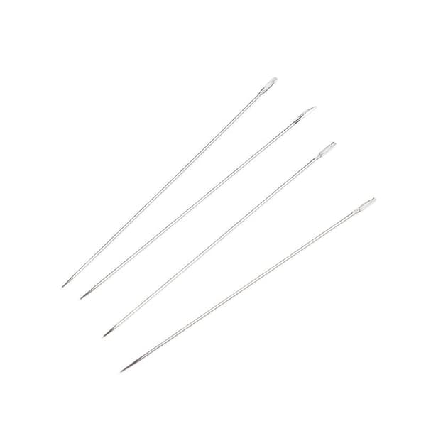 Rustfrit Stål Store Øje Håndsyning Nåle Sæt Til Syning Broderi 60Pcs