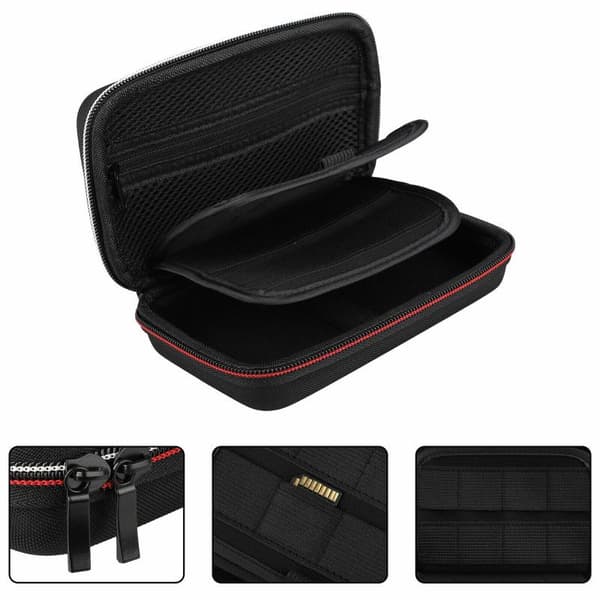 Til ny 3DS XL hårdt etui bærbar rejsecover P Black
