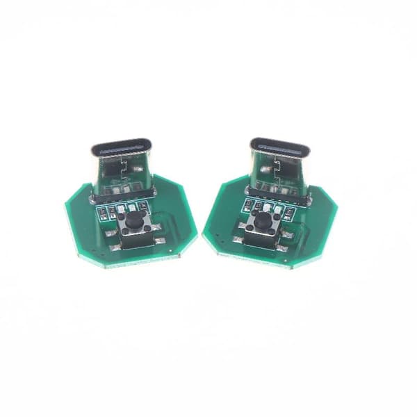 2/4/6/8 stk lommelyktdriverkort for DIY av integrert lading 2Pcs