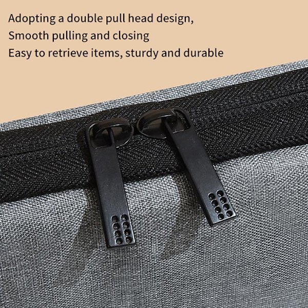 Vandtæt bærbar taske sleeve tablet cover 11 12 13 14 15 15.6 I French grey 14 inches