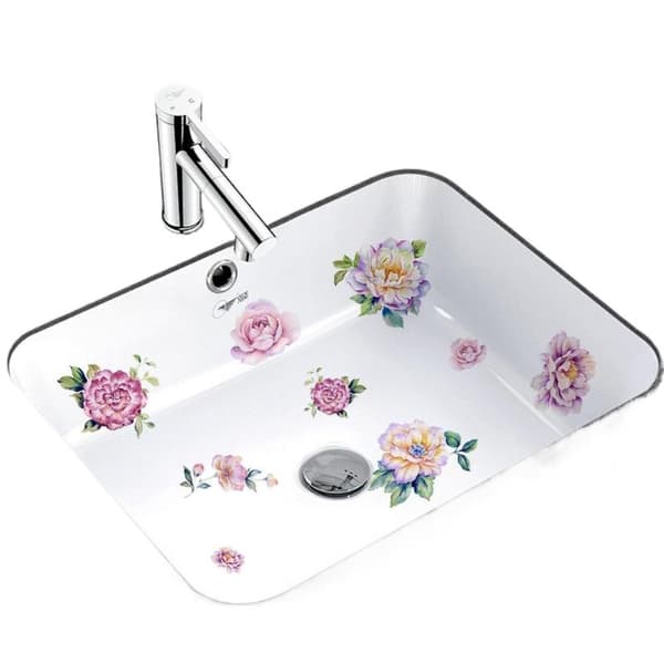 Blomst Baderomsveggklistremerke
