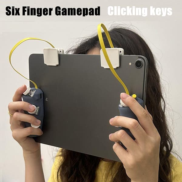 DIY 3D nettbrett spillkontroller spillhåndtak 6 knapper puls Conti A3