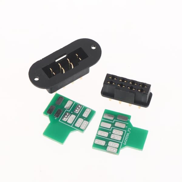 2 stk MPX8 hann/hunn-adaptere med loddebrett for RC-fly 2pcs board