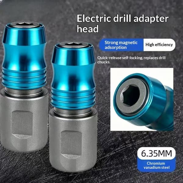 Borrchuckadapter M10 Snabbkopplingsomvandlare Elektrisk drivning 1pcs
