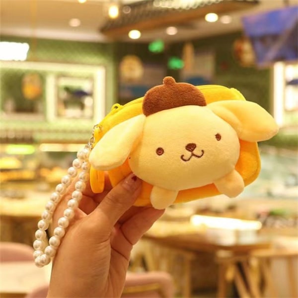 Kawaii Pehmo Lompakko Kolikko Kukkaro ja Sarjakuva pehmeä täytetty laukku Lapsi A4