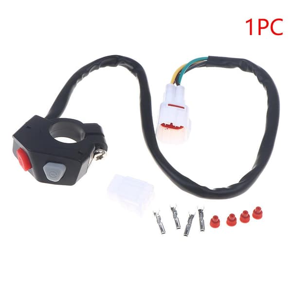 Motorcykel Start Kill Switch Tænding Tænd/Sluk Kontrolknap Til 1PC