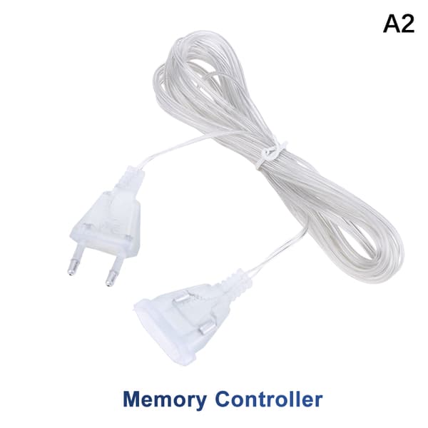 LED Dimmer 8 lägen EK-04 Controller LED-slinga nätgardinbelysning A2
