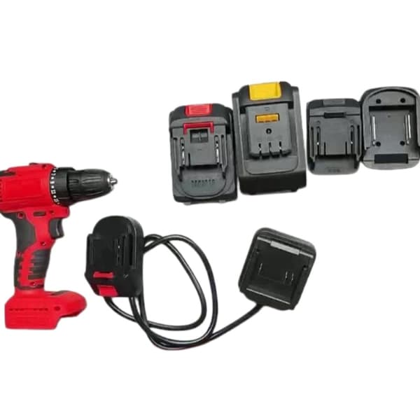 1 stk 18V batteriverktøy Li-ion batteriadapter utvidelse C