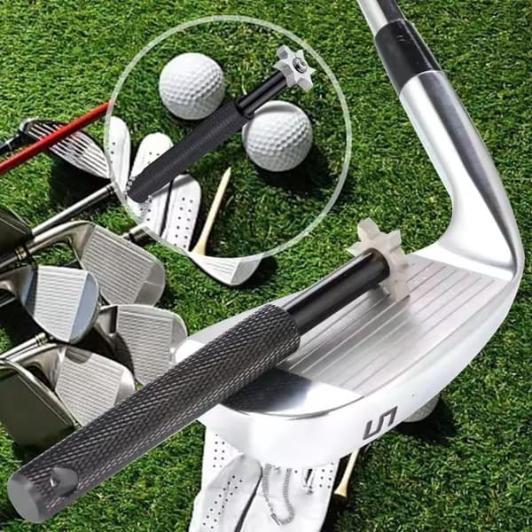 Golfvässare Golfklubba Spårslipningsverktyg Golfklubba Sha Black