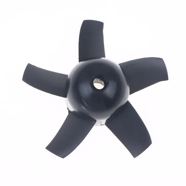 1 STK Kanalventilator 64mm 5-bladet Uden Motor Til RC EDF Jetfly Til Black