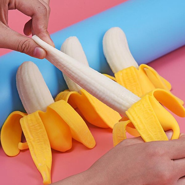 Elastisk Simulering Banan Långsam stigande Toy Stress Reliever Anti