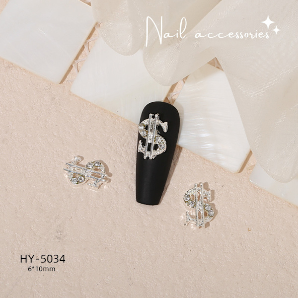 3 stk Nail Art Charm 3D Butterfly Moon Rhinestones Love Nail Dri C 3Pcs