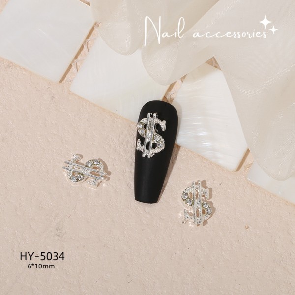3 stk Nail Art Charm 3D Butterfly Moon Rhinestones Love Nail Dri G 3Pcs