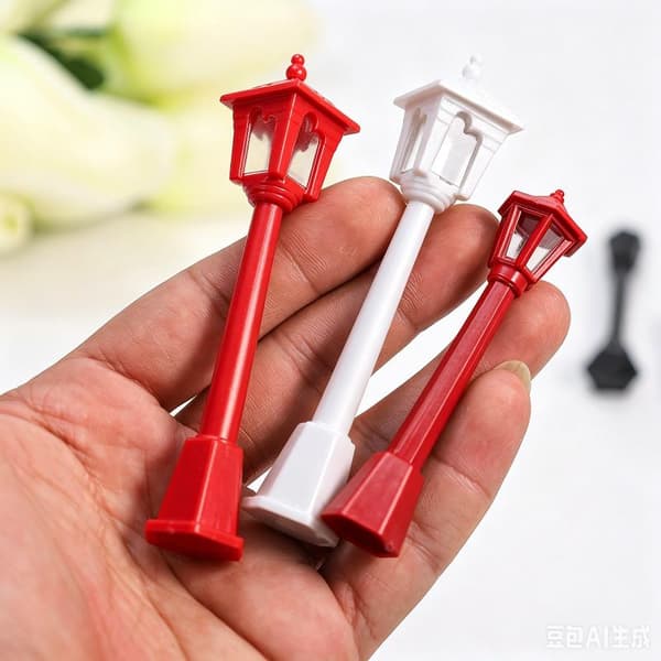 Miniatyr gatelyktmodell D