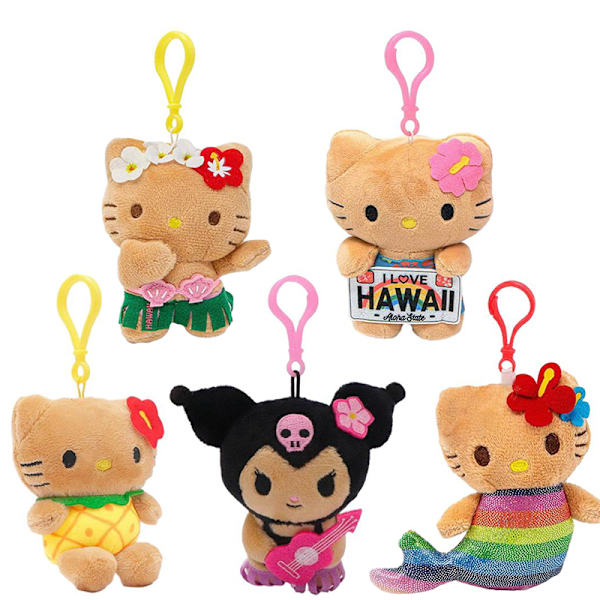e Plyschdockor Nyckelring Dark Hud Hawaiian Series Anime Cartoon A1
